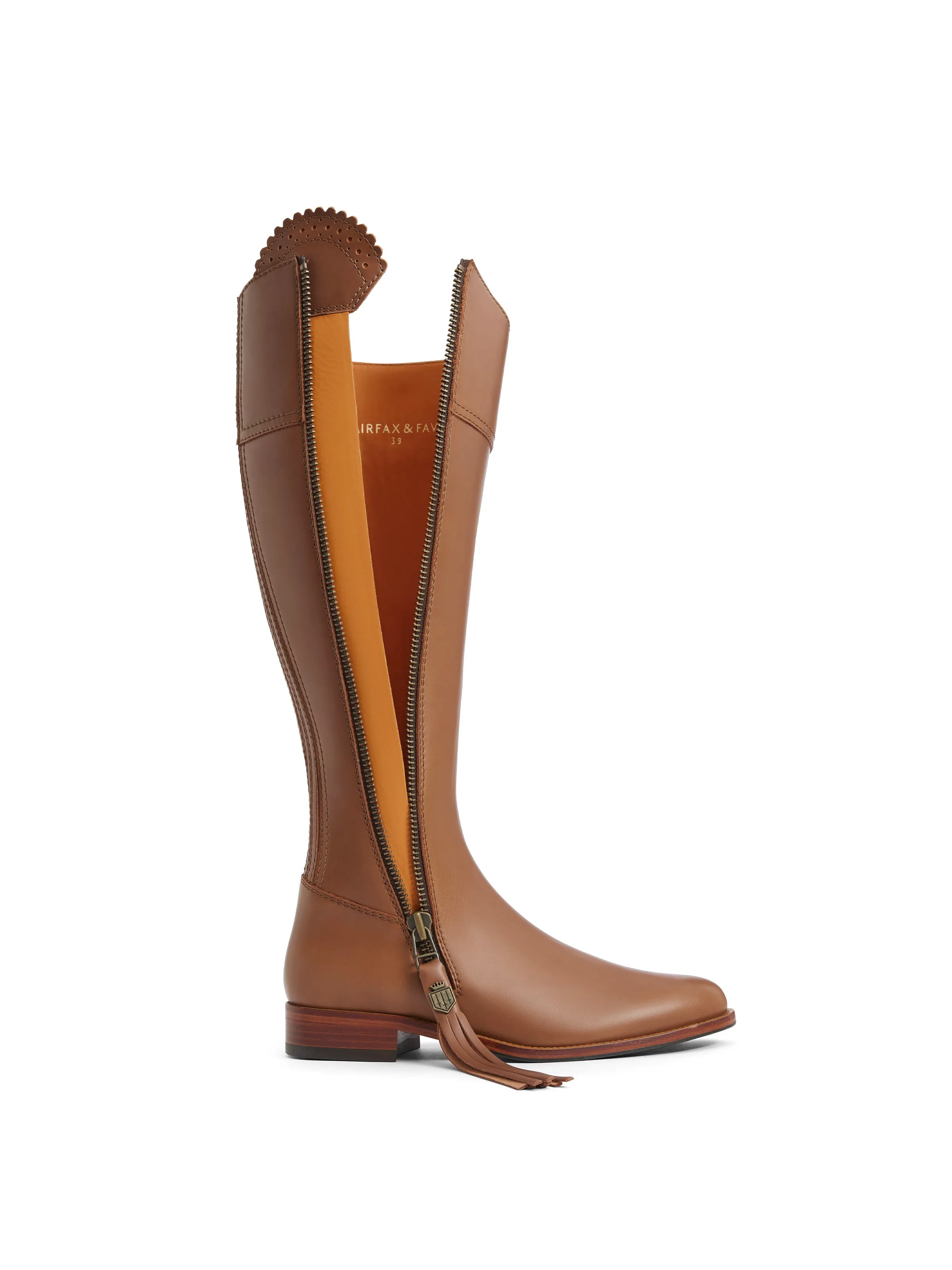 Regina (Regular Fit) - Tan Leather